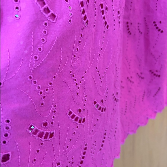 #254 NWT. St. John's Bay Vibrant Pink A-Line Skirt. Size XXL. Beautiful Skirt - Picture 5 of 12